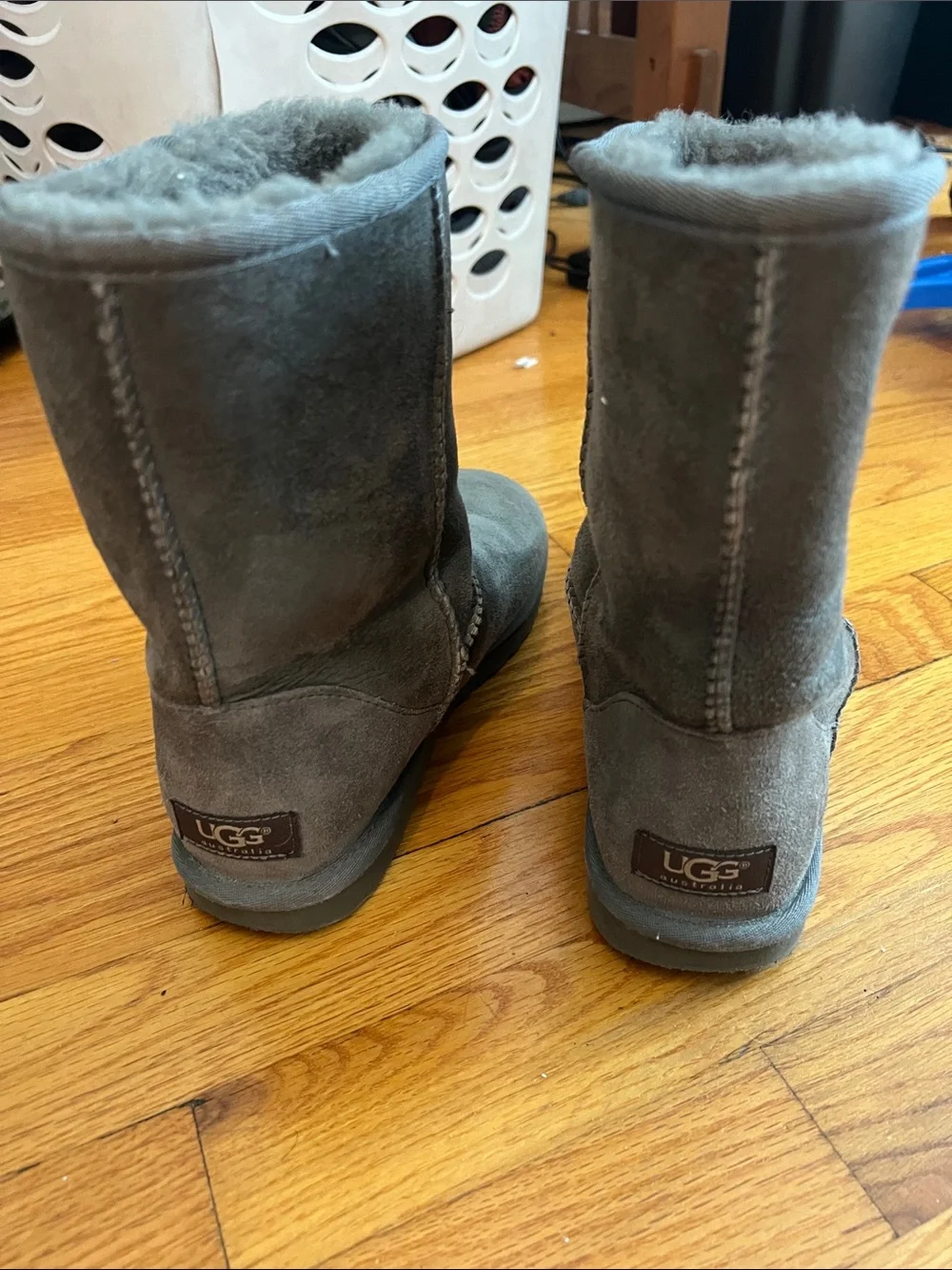Ugg classic tall boot gray